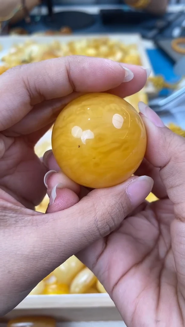 未镶嵌琥珀裸石天然琥珀蜜蜡珠子