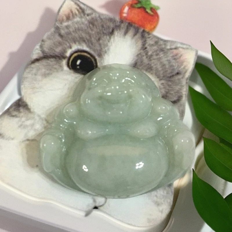 天然翡翠佛公时尚气质精美