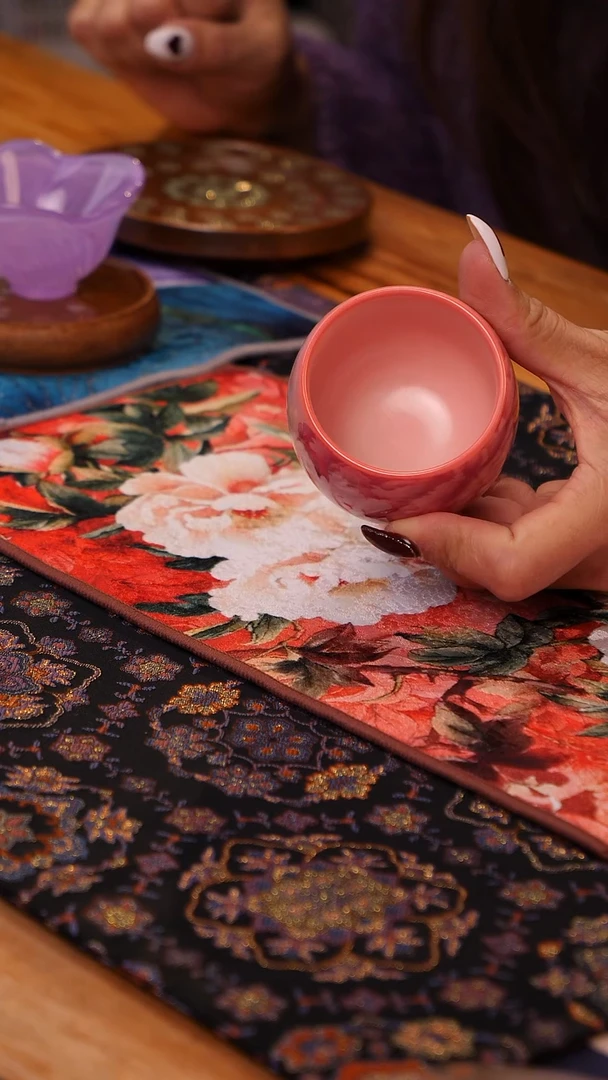 【闪购商品】猪油冻牡丹花龙蛋杯