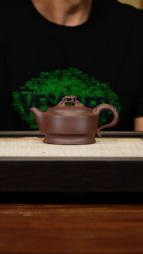 茶壶紫砂四底磐石220