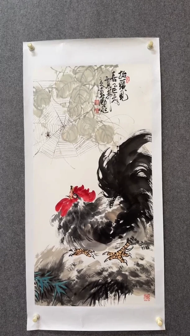 国画娄鹏老师手绘作品