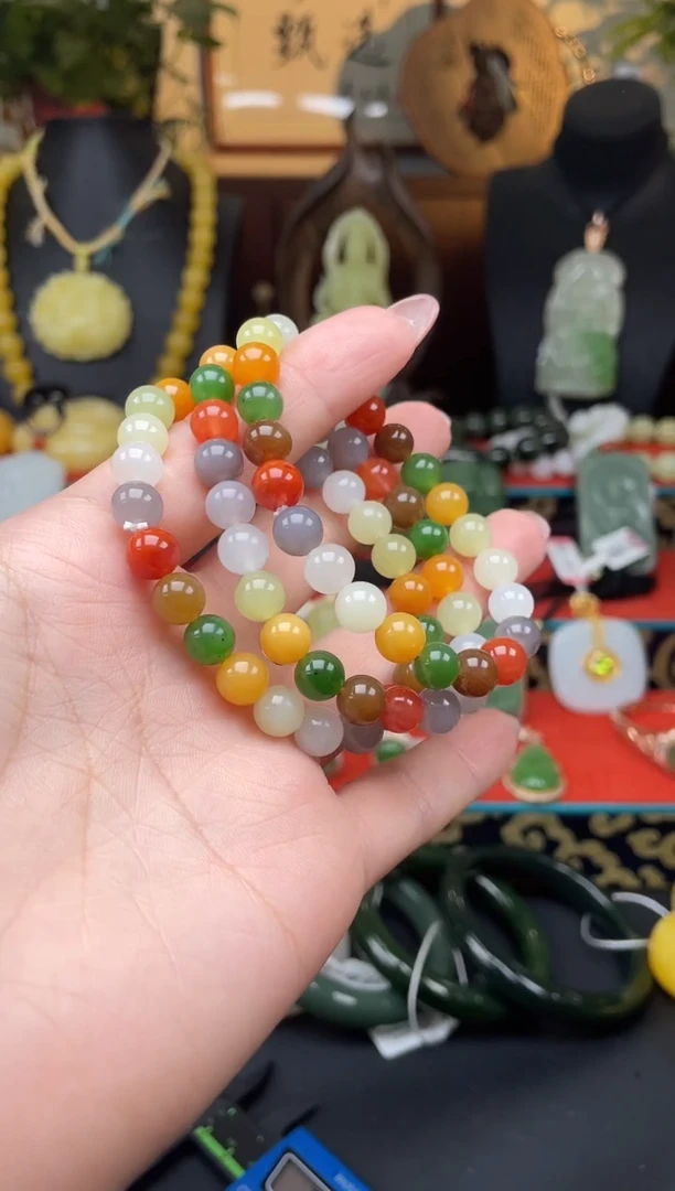 手串未镶嵌和田玉手串XH01多样性发其一