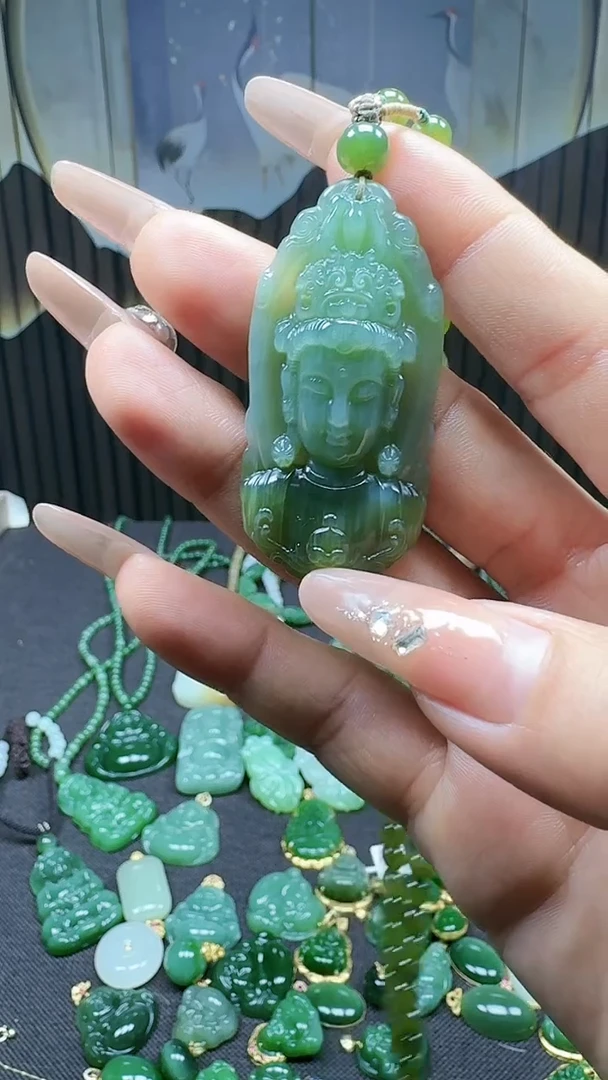 【闪购商品】和田玉挂件未镶嵌1