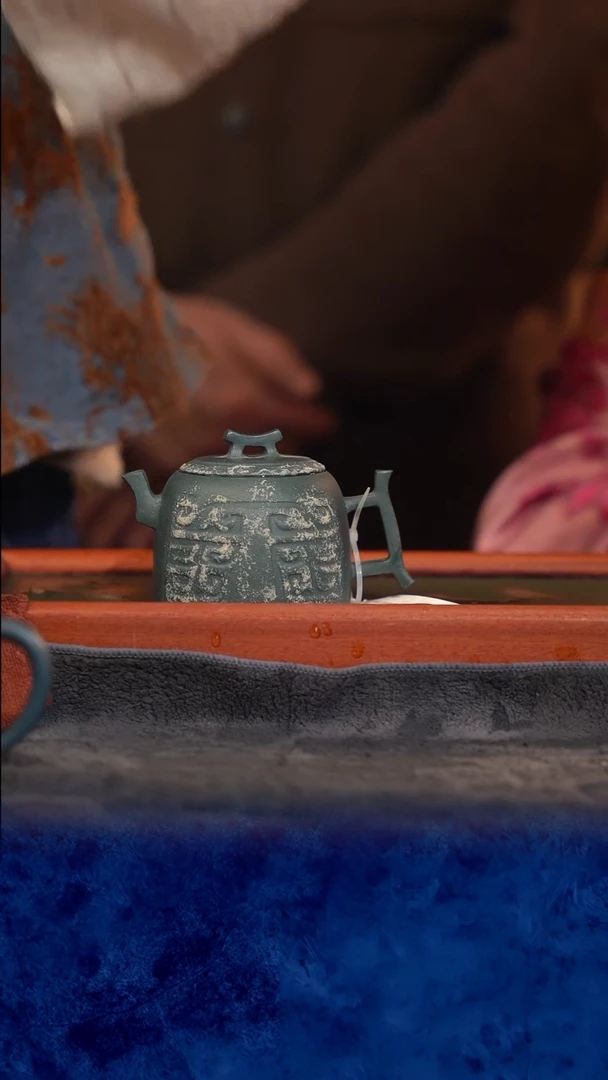 紫砂 宜兴紫砂  TZP  天星绿 编钟