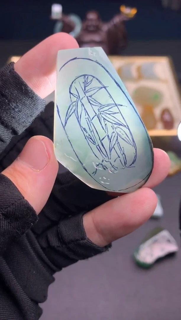 未镶嵌定制翡翠天然翡翠裸石（包工）