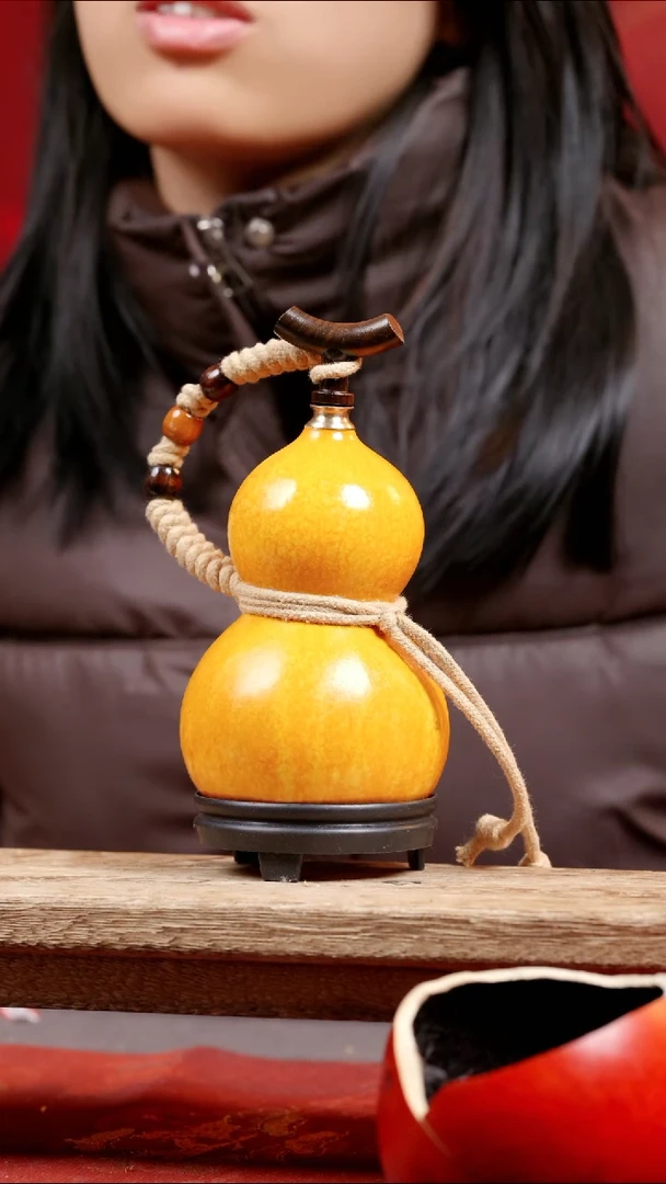 65号纯手工制作天然大漆真葫芦