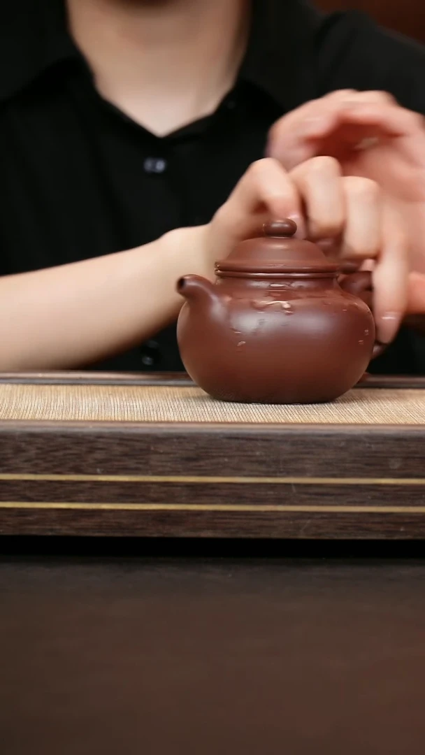 茶壶紫砂三号井底槽清 大亨莲子