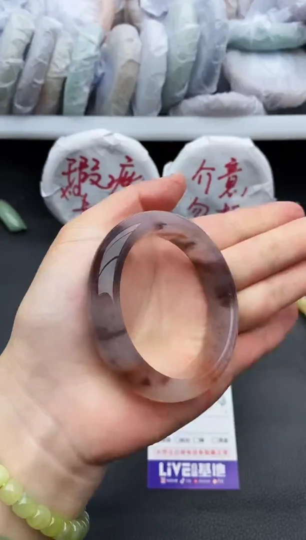 未镶嵌手镯石英质玉瑕疵305+53/54