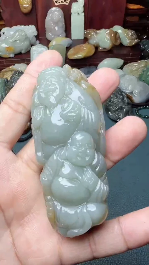 未镶嵌和田玉把件-