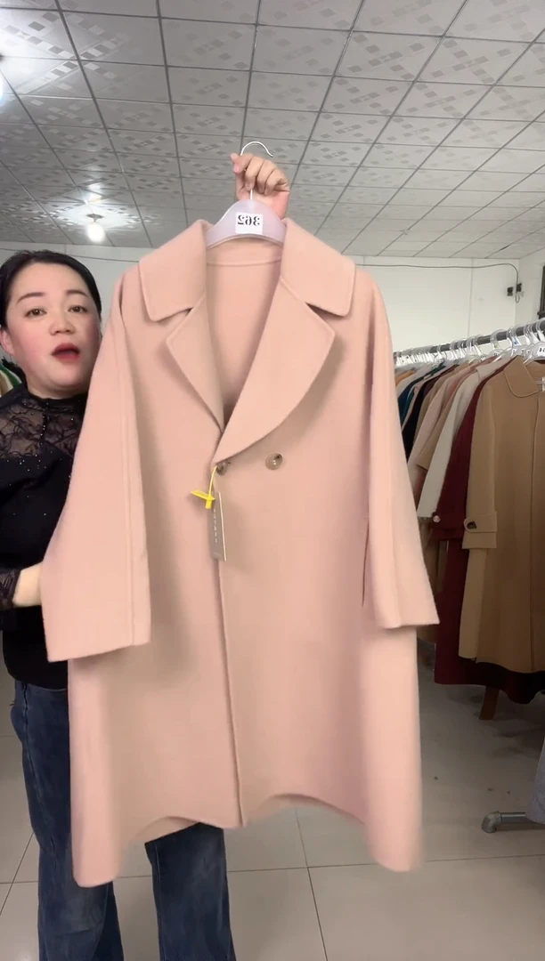 双面羊毛大衣362