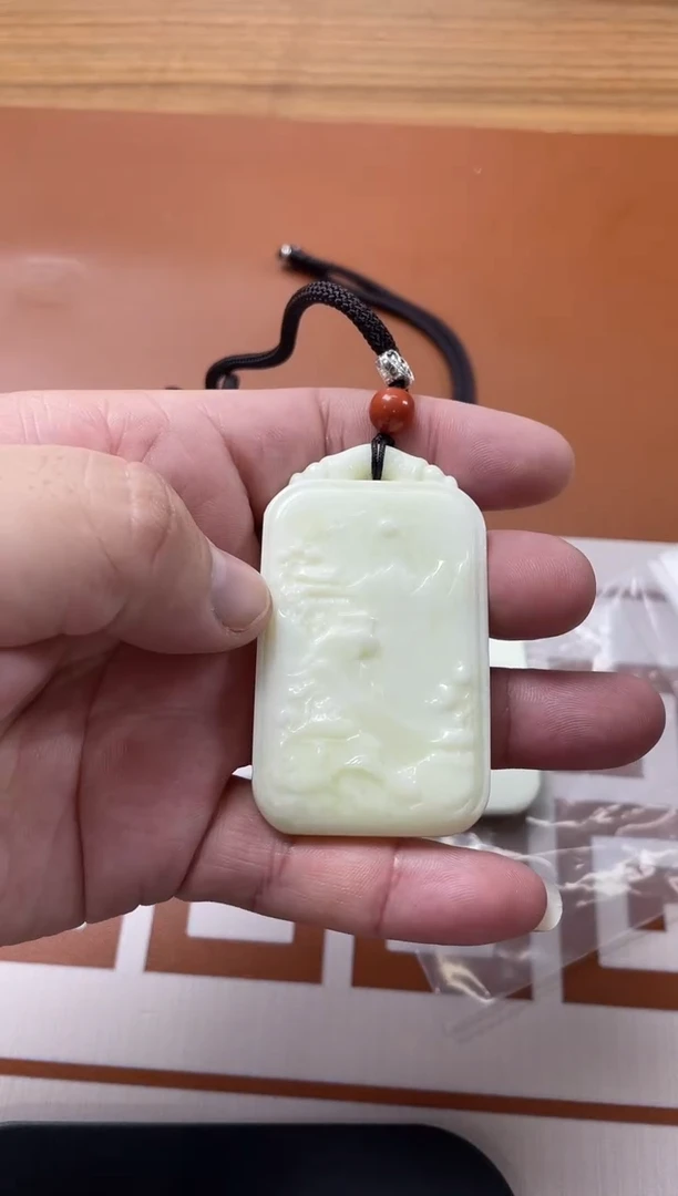 未镶嵌颈饰蓝田玉（蛇纹石化大理石玉）多样性发货一件