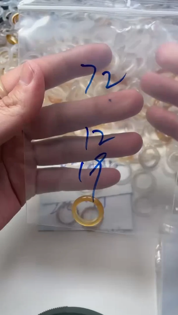 【闪购商品】玛瑙/玉髓戒指未镶嵌72