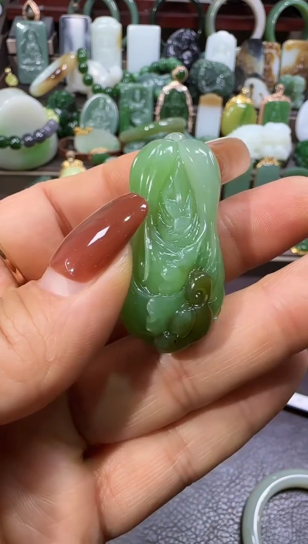 未镶嵌和田玉挂件【宏1223】62