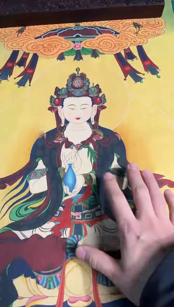 卷轴画天天的唐卡tk160