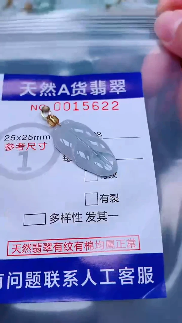 吊坠(不含链)未镶嵌翡翠1