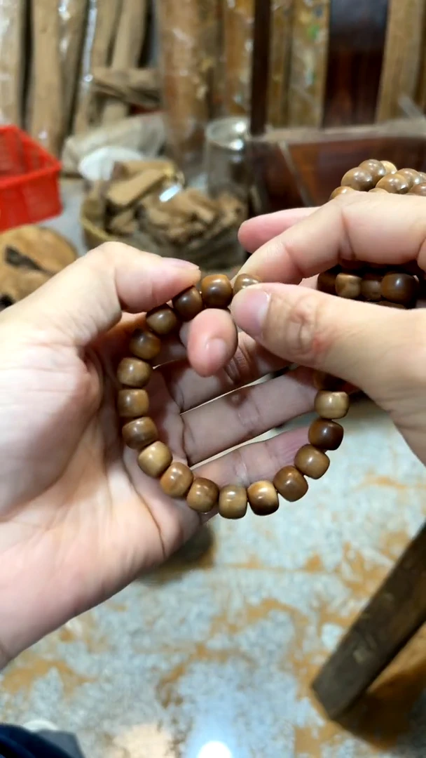 檀香木其他9x10单圈黑肉虎皮纹