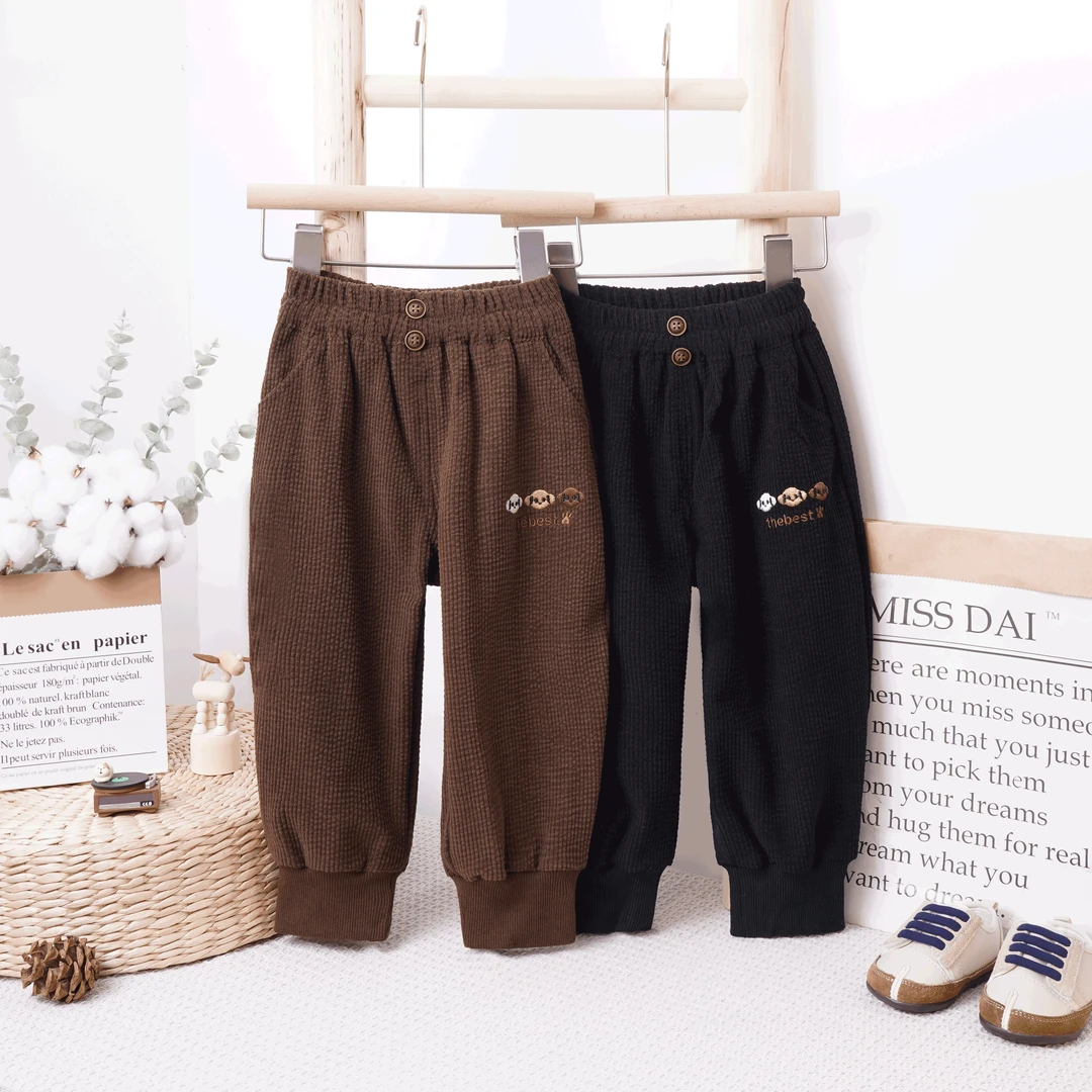 宝宝罩裤可套棉裤单穿儿童防脏可爱长裤宽松男童女童冬季外穿裤子