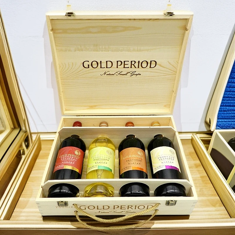 金色时代酒庄·【送礼精选】金色四季生态小葡礼箱套装750ML*4支