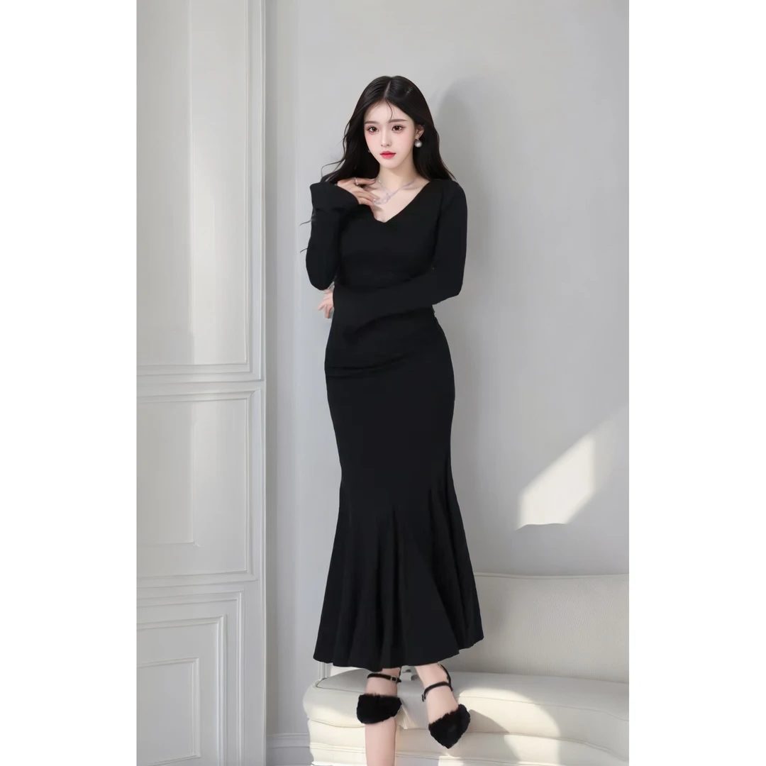 【步步沦陷】特鲁推荐步步生莲升级版包臀鱼尾长裙6868