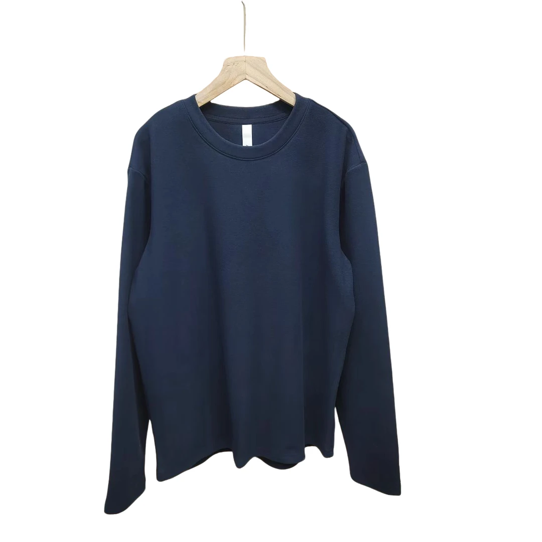 A944    男女同款长袖卫衣T恤休闲百搭圆领