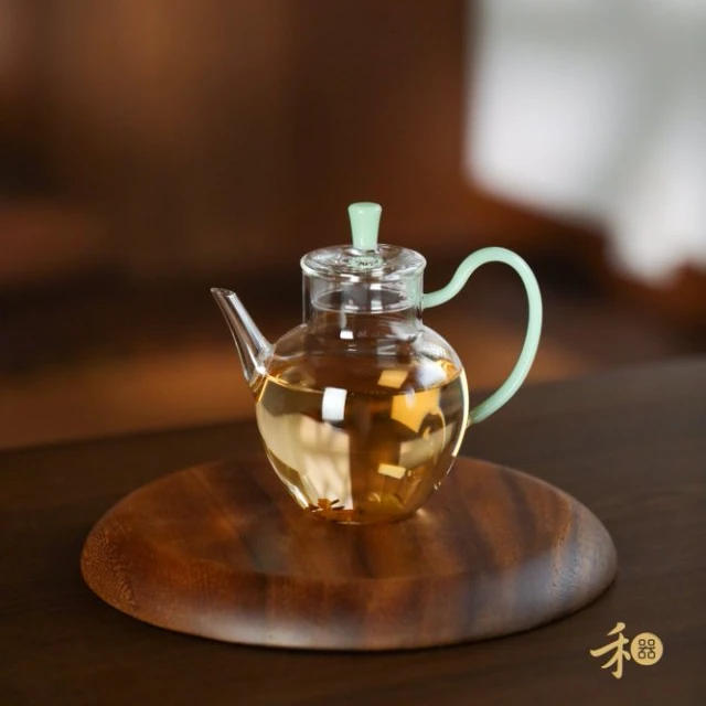 禾器 晶彩壹茗小壶 耐热高硼硅玻璃泡茶器