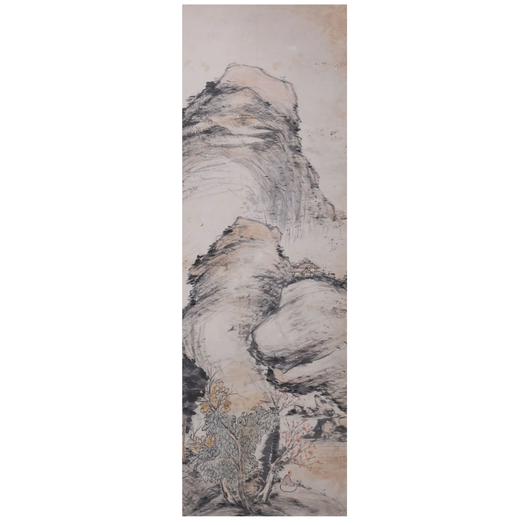 LOT.912 《山水》132*55cm 纸本设色立轴