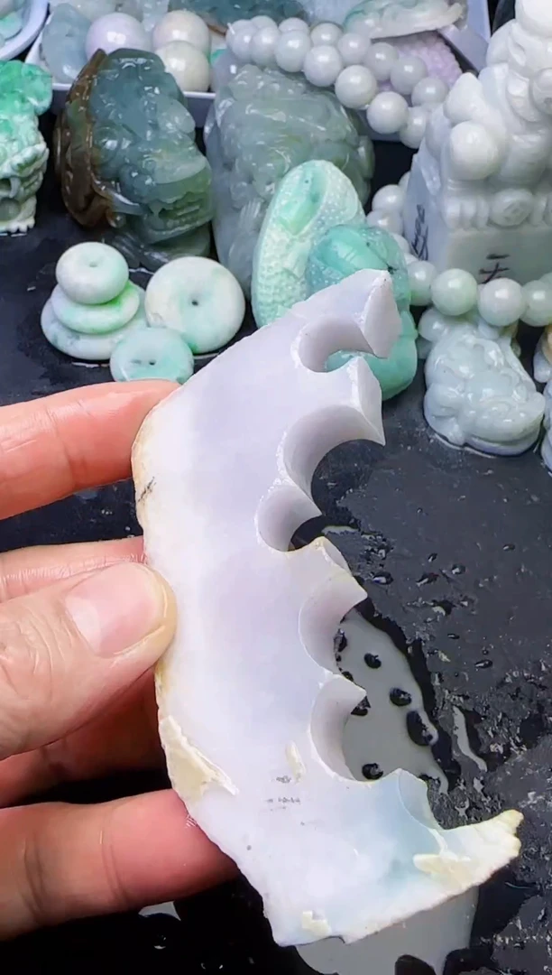 颈饰未镶嵌翡翠9