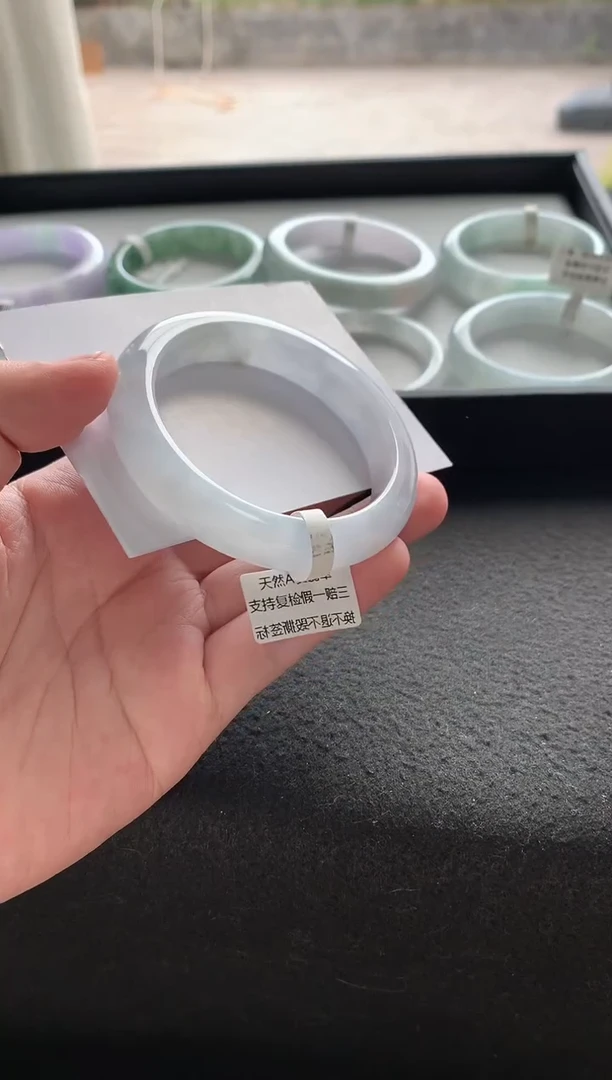 未镶嵌手镯翡翠55.7正圈买断Y1206