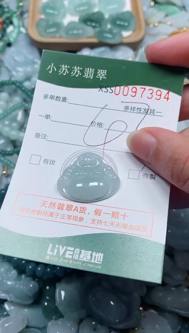 【闪购商品】翡翠颈饰未镶嵌闪购商品0097394