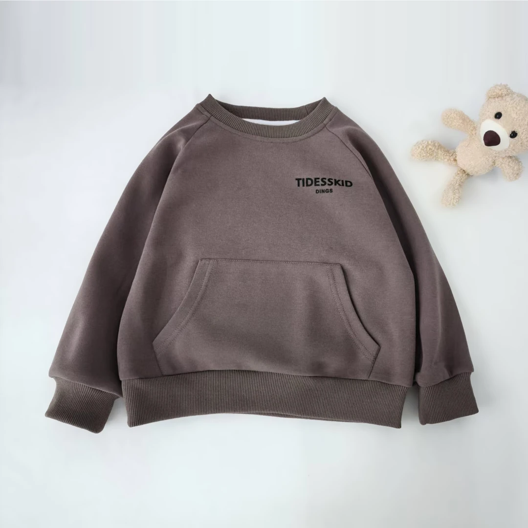 2025新款儿童春秋装帅洋气中大童韩版男童卫衣AW3012Y