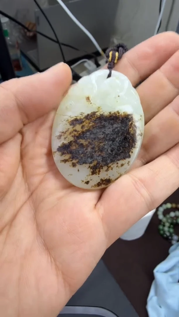 和田玉未镶嵌颈饰78