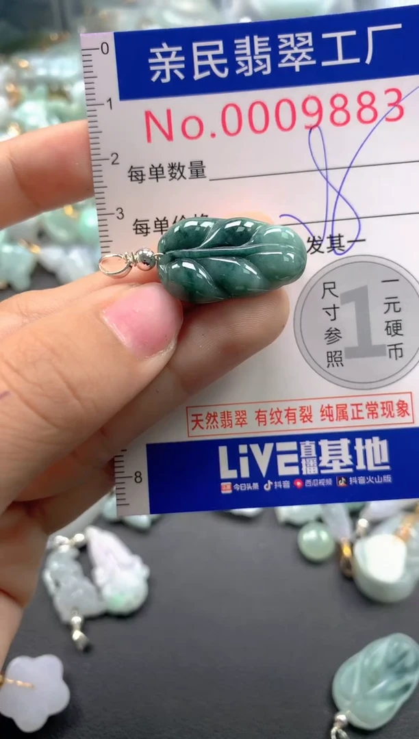 颈饰未镶嵌翡翠9883