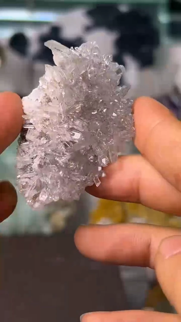 石材直播间福利天然水晶收藏品摆件