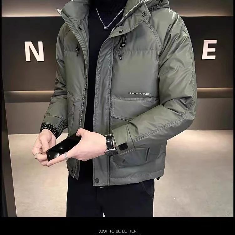 冬季新款连帽防风外套887785