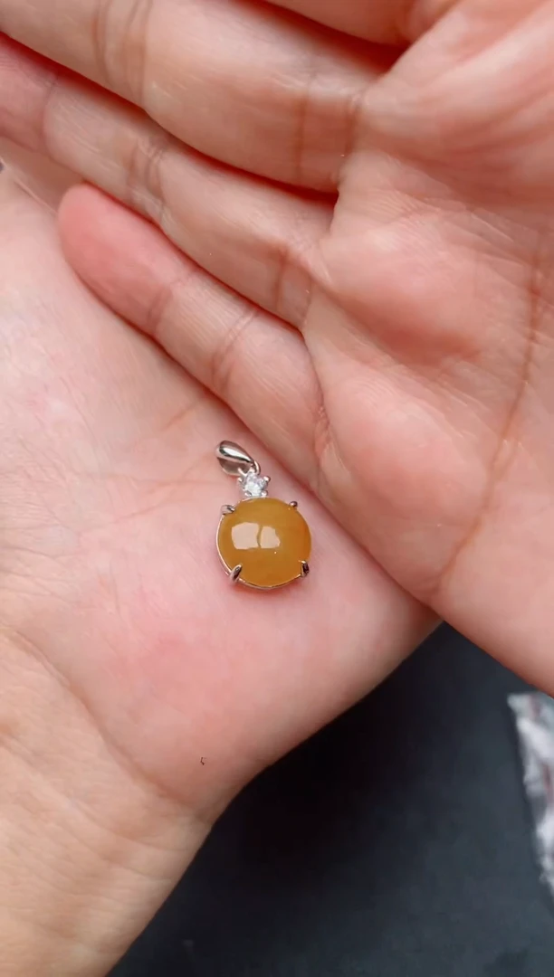 银S925镶嵌戒指翡翠天然翡翠A货111    1-