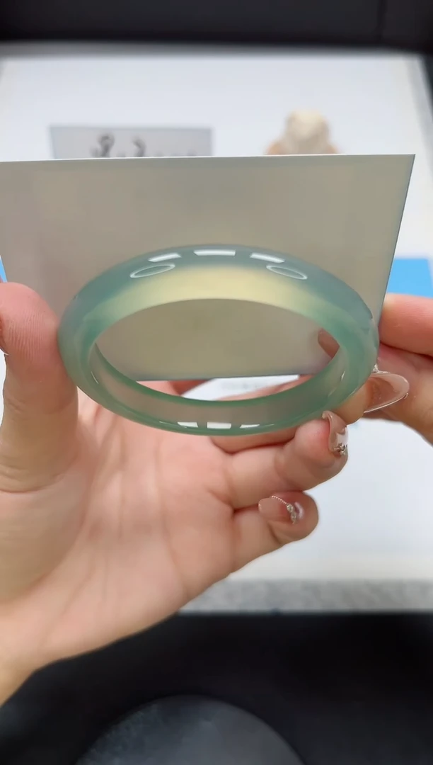 【闪购商品】石英质玉手镯未镶嵌331/晴水56.3