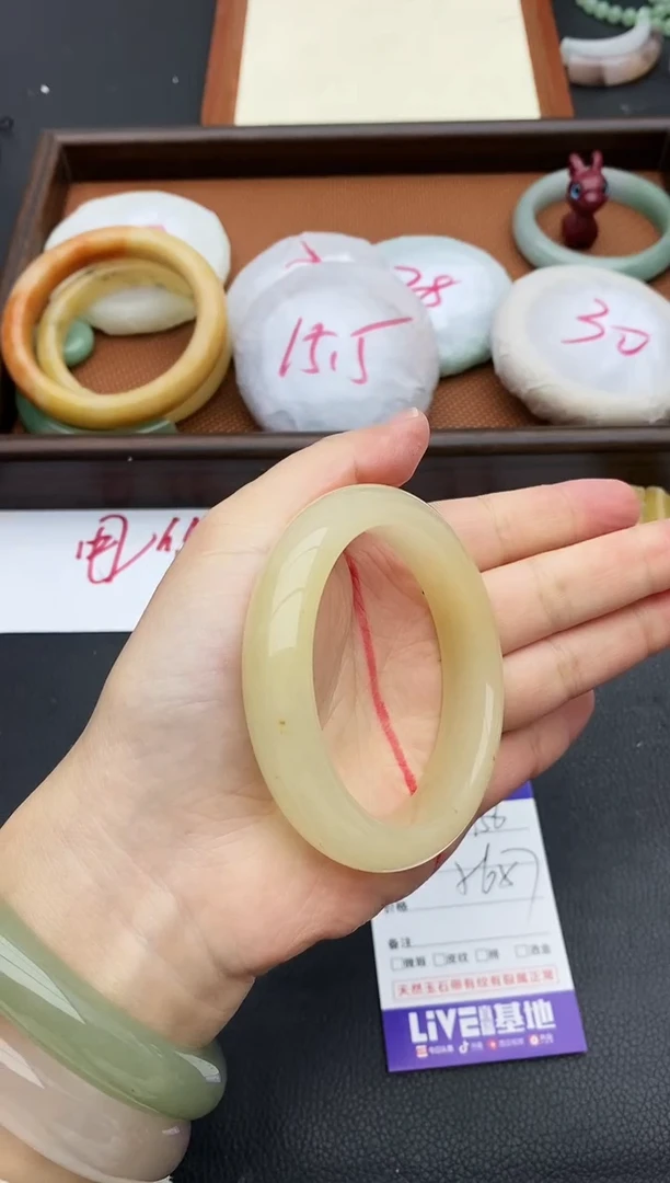 未镶嵌手镯石英质玉156+56/57