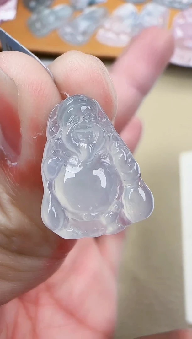 翡翠未镶嵌颈饰天然缅甸翡翠a货