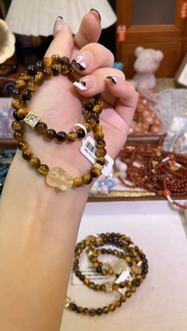 【闪购商品】石英质玉手饰未镶嵌364手串