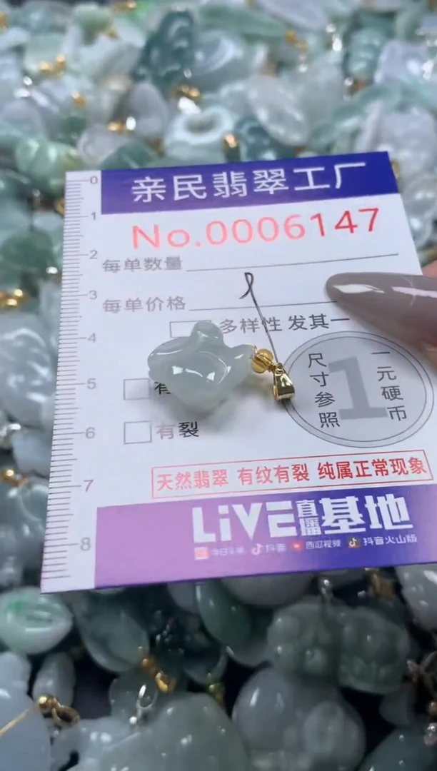 颈饰未镶嵌翡翠6147