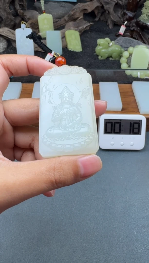 颈饰未镶嵌和田玉1