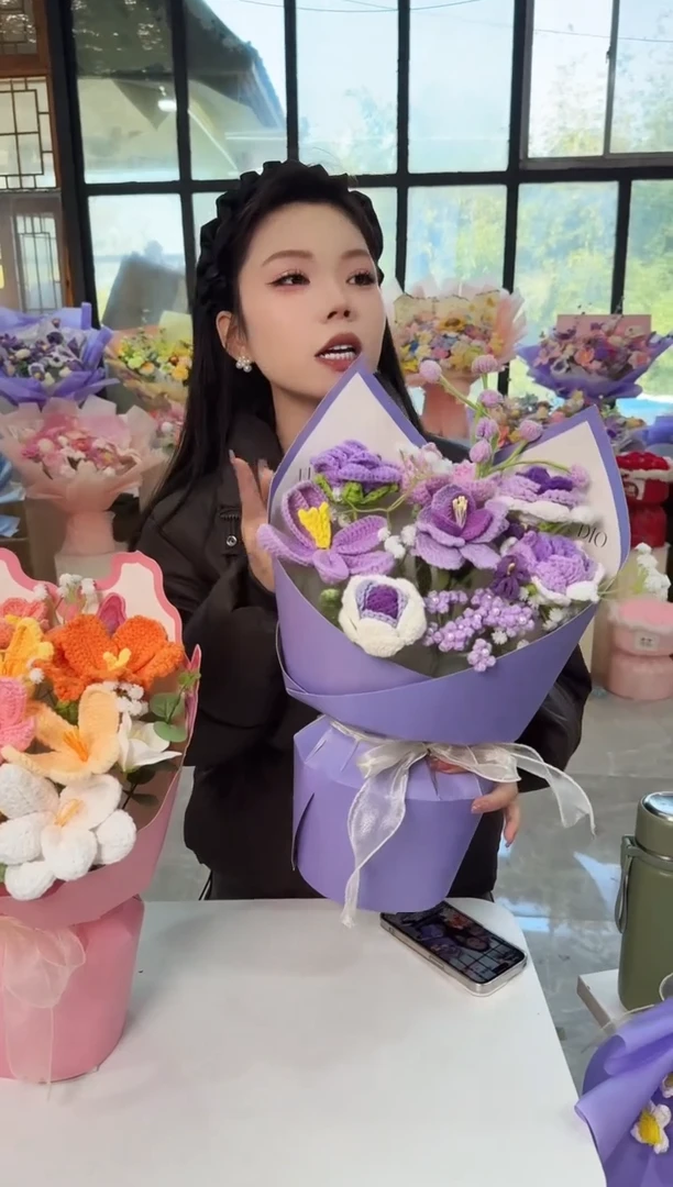 非遗手工定制花束，孤品清仓！！