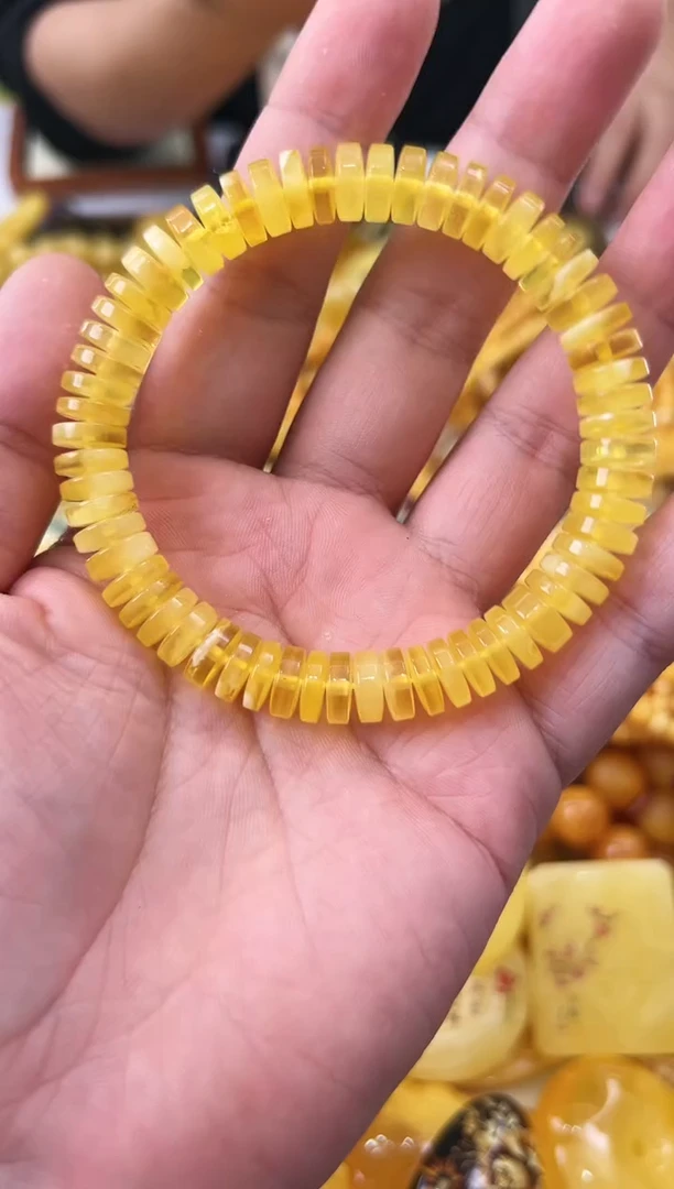 【闪购商品】蜜蜡手链未镶嵌蜜蜡手串