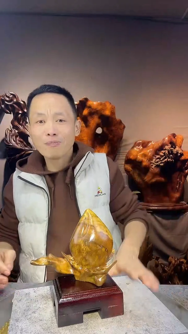 金丝楠?****?小叶桢楠随行摆件59