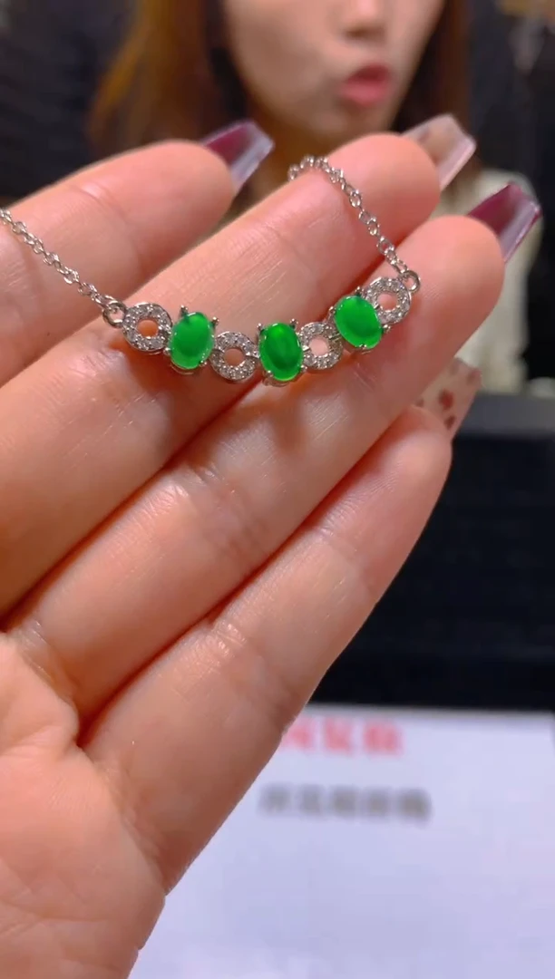 颈饰未镶嵌翡翠多样性发一