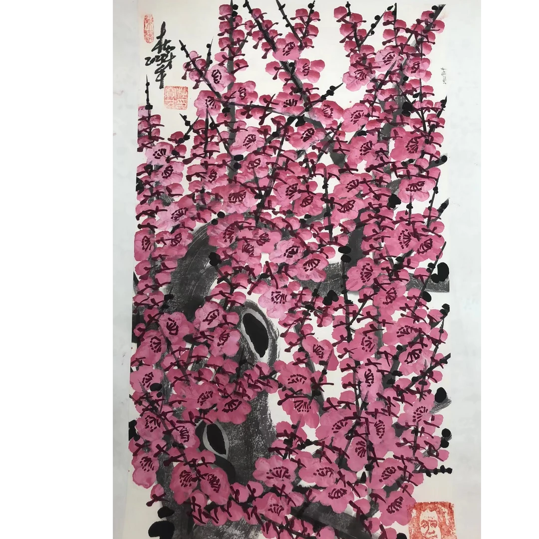 橱窗展示/暮雨文化/书法绘画/杜宝才老师国画/有证书
