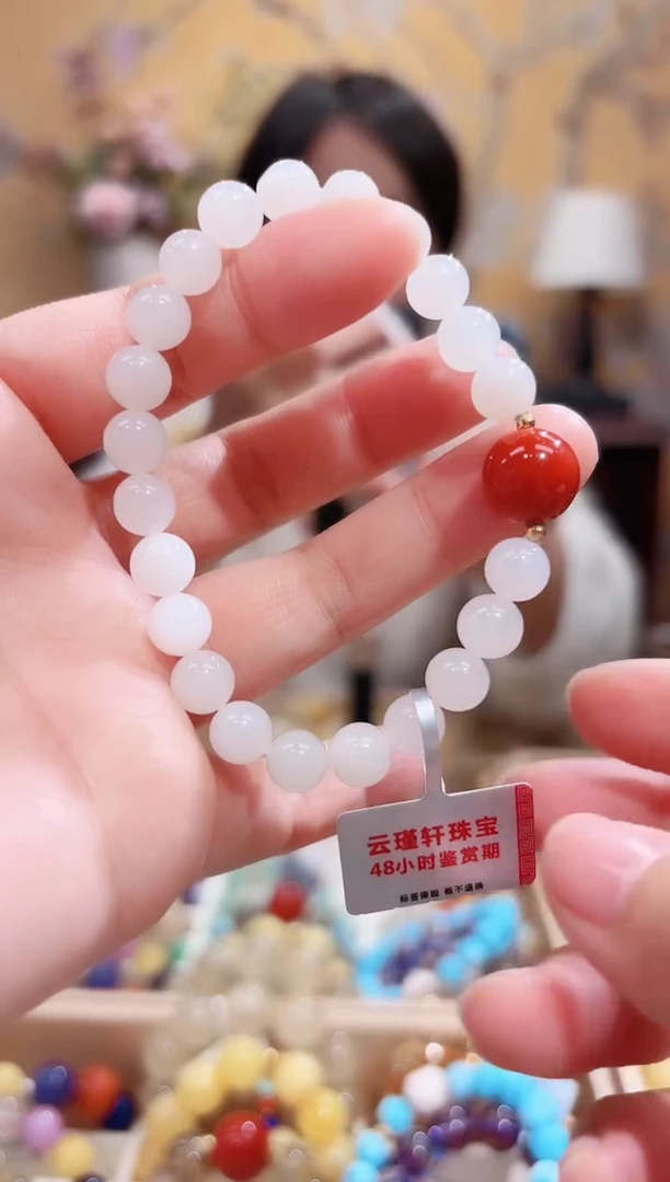 未镶嵌手串和田玉设计款手串8