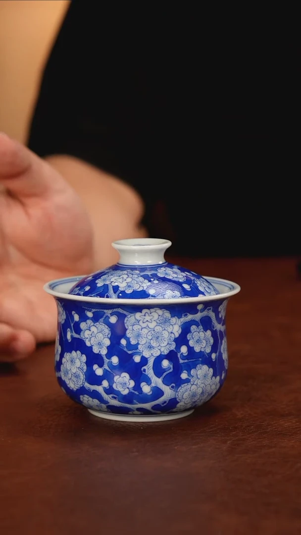 景德镇瓷器青花瓷手绘茶具~