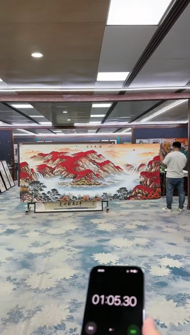 绘画xc刘雪红-大丈二-国画