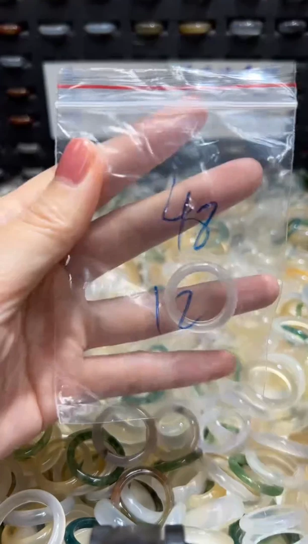 未镶嵌戒指玛瑙/玉髓48